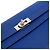 HERMÈS - Portafoglio Kelly Hermès in pelle epsom blu navy - vista 4