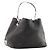 PRADA - Bolsa de mão Nappa Ring Mini Prada em couro liso preto - vista 2