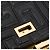 BALMAIN - 1945 Soft Balmain Schultertasche aus schwarzem gestepptem Leder - Ansicht 7