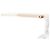 CHANEL - Occhiali da sole Chanel in acetato trasparente e glitter argento Bianco - vista 6