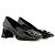 LOUIS VUITTON - Scarpins Louis Vuitton Shake em couro envernizado preto (T37)
