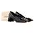 LOUIS VUITTON - Scarpins Louis Vuitton Shake em couro envernizado preto (T37) - vista 7