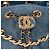 CHANEL - Borsa a tracolla Chanel 25 small in denim blu - vista 5