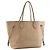LOUIS VUITTON - Borsa tote Neverfull MM Louis Vuitton in pelle empreinte taupe Beige - vista 3