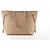 LOUIS VUITTON - Borsa tote Neverfull MM Louis Vuitton in pelle empreinte taupe Beige - vista 4