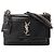 Autre Marque SAINT LAURENT - Borsa a tracolla Saint Laurent Sunset in pelle goffrata effetto coccodrillo nero