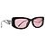 PRADA - Occhiali da sole PR 14YS Logo Prada in acetato e metallo nero e rosa