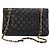 CHANEL - Borsa a tracolla Classique/Timeless 11.12 Chanel in pelle caviar nera Nero - vista 3