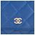 CHANEL - Borsa a tracolla Wallet On Chain Classic/Timeless Chanel in pelle caviar blu iridescente - vista 5