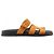HERMÈS - Sandali Hermès Chypre in camoscio marrone (T41) - vista 2