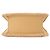 JACQUEMUS - Borsa a tracolla Chiquito Moyen Jacquemus in rafia beige - vista 4