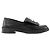 CHANEL - Mocassini Chanel in pelle liscia nera (T36) Nero - vista 2