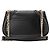GUCCI - Borsa a tracolla Blondie Gucci in pelle liscia nera Nero - vista 3