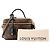 LOUIS VUITTON - Sac à bandoulière Vanity PM Louis Vuitton en toile enduite monogrammée reverse Marron - vue 11