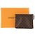 LOUIS VUITTON - Louis Vuitton Pochette 26 in tela rivestita monogram marrone - vista 8