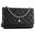 CHANEL - Borsa a tracolla Wallet On Chain Classic/Timeless Chanel in pelle caviar nera Nero - vista 2