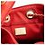 CHANEL - Borsa a tracolla Chanel 25 mini in pelle caviar rossa Rosso - vista 8