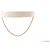 CHANEL - Vintage weißer gesteppter Leder CC Chanel Gürtel (T65) - Ansicht 3