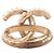 CHANEL - Anello Chanel in metallo dorato e perle (T49) D'oro - vista 2