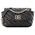 BALENCIAGA - Borsa a tracolla BB Chain Balenciaga in pelle matelassé nera Nero
