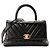 CHANEL - Borsa a tracolla Coco Handle small Chanel in pelle nera Nero