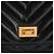 CHANEL - Borsa a tracolla Wallet On Chain 2.55 in pelle chevron stropicciata nera Nero - vista 5