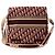 DIOR - Diorcamp Dior Schultertasche aus bordeauxrotem Dior Oblique Canvas - Ansicht 3