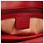 GUCCI - Borsa a tracolla GG Marmont medium Gucci in pelle chevron rossa Rosso - vista 9