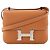 HERMÈS - Borsa a tracolla Constance 24 Hermès in pelle di vitello Epsom gold Marrone
