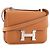 HERMÈS - Borsa a tracolla Constance 24 Hermès in pelle di vitello Epsom gold Marrone - vista 2