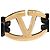 Valentino Garavani VALENTINO - Bolso de hombro Bucket Vlogo Valentino en piel lisa negra Negro - vista 6