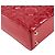 Autre Marque DIOR - Borsa a tracolla Lady Dior mini in pelle laccata rossa Rosso - vista 8