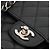 CHANEL - Borsa a mano Classique/Timeless 11.12 Chanel in pelle caviar nera Nero - vista 6