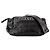CHANEL - Borsa a tracolla Lax Accordion Chanel in pelle liscia nera Nero