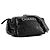 CHANEL - Borsa a tracolla Lax Accordion Chanel in pelle liscia nera Nero - vista 2