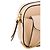 GUCCI - Borsa a tracolla Gilbert Gucci in pelle goffrata beige - vista 5