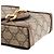 GUCCI - Borsa a tracolla Gucci Horsebit 1955 verticale in tela monogram beige e marrone - vista 6