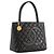 CHANEL - Borsa a mano Medaillon Chanel in pelle caviar nera Nero - vista 2