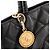 CHANEL - Borsa a mano Medaillon Chanel in pelle caviar nera Nero - vista 5