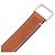 HERMÈS - Cinturón Hermès Etrivière en cuero barenia (T78) Castaño - vista 5