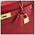 HERMÈS - Borsa a tracolla Kelly 28 Hermès in pelle epsom rouge grenat Bordò - vista 6