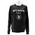 BALMAIN - Sweatshirt de algodão com estampa Balmain em preto (S)