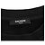 BALMAIN - Sweatshirt de algodão com estampa Balmain em preto (S) - vista 3