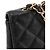 CHANEL - Borsa a tracolla Classic/Timeless Jumbo Chanel in pelle caviar nera Nero - vista 6