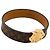 LOUIS VUITTON - Pulsera Nano Louis Vuitton en lona monocromática marrón (T19) Castaño - vista 3