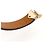 LOUIS VUITTON - Pulsera Nano Louis Vuitton en lona monocromática marrón (T19) Castaño - vista 7