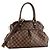 LOUIS VUITTON - Borsa a tracolla Louis Vuitton Trevi PM in tela damier ebene Marrone - vista 2