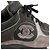 CHANEL - Sneakers CC Logo in pelle martellata nera e camoscio grigio (T40,5) - vista 5