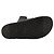 HERMÈS - Sandali Chypre Hermès in pelle liscia nera (T37) Nero - vista 4