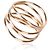 Anello Elsa Peretti Wave in oro rosa Tiffany & Co. - vista 4